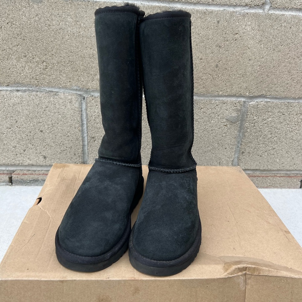 Women’s classic tall boots black